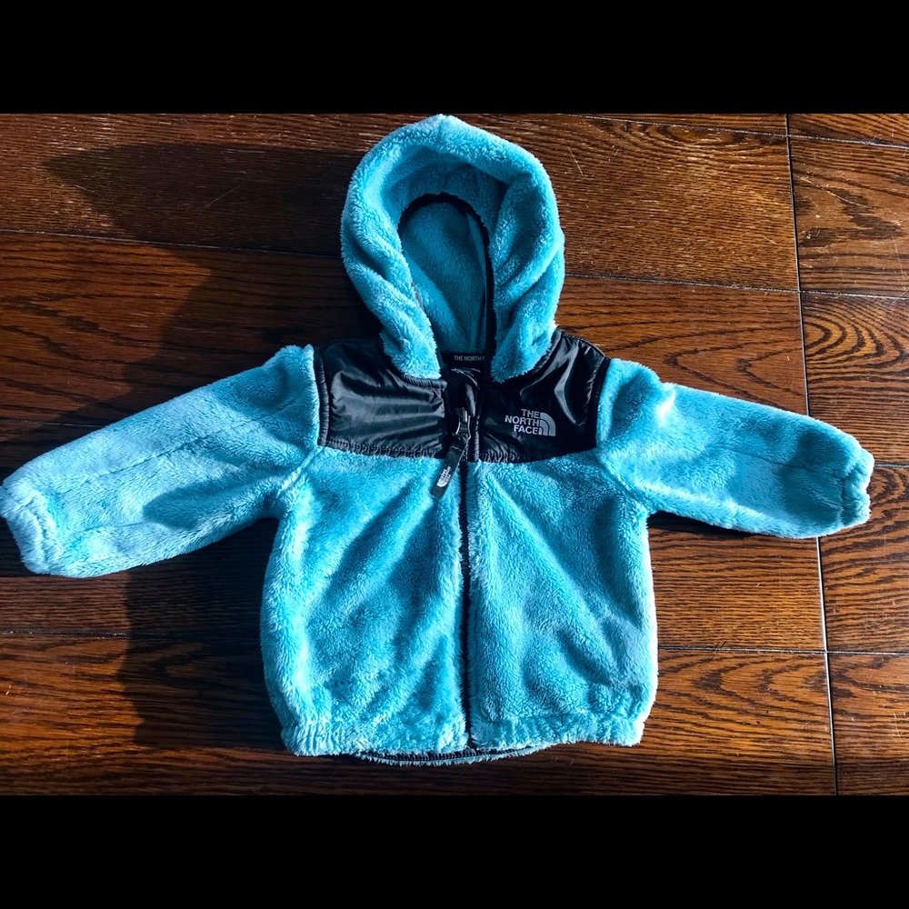 NorthFace infant 6-12m fleece full zip jacket